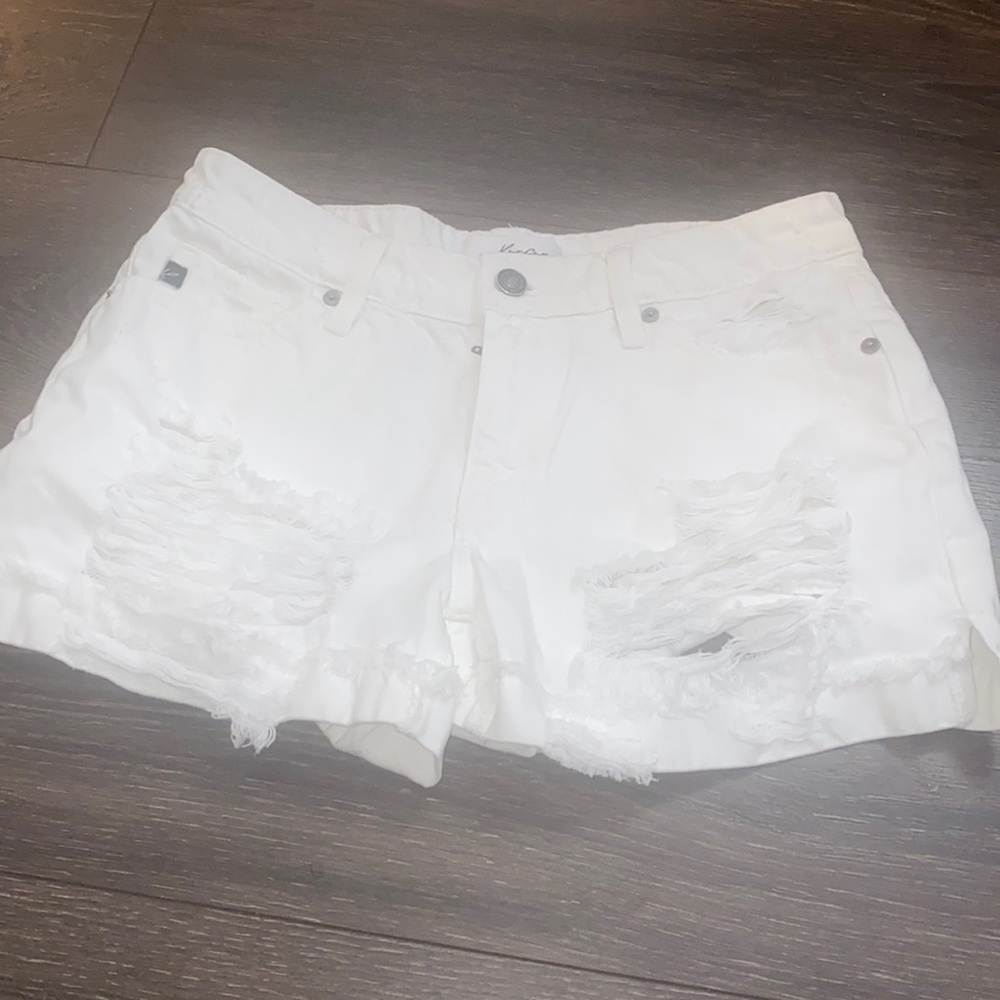 White shorts